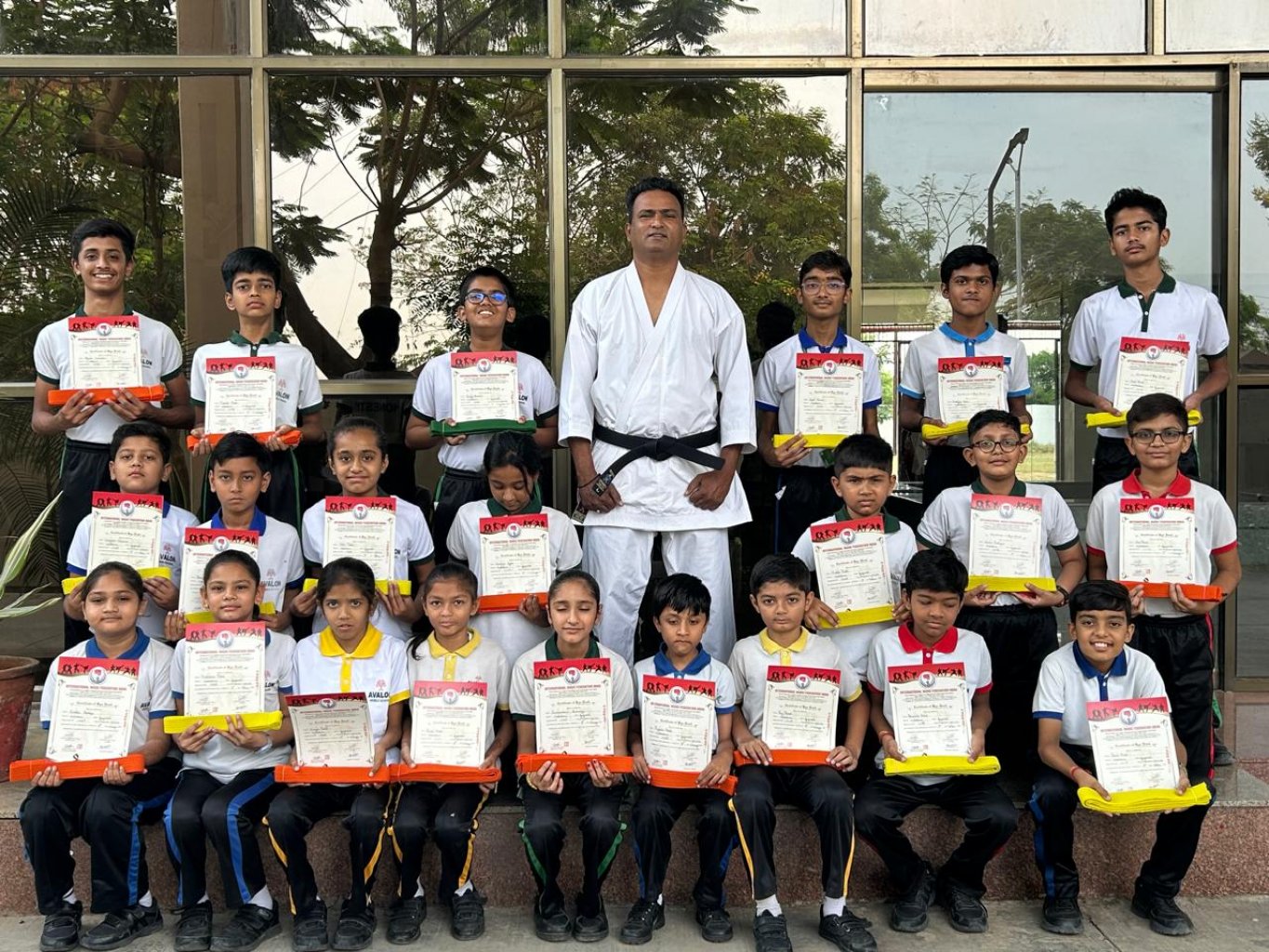 Colour Belt Grading Exam by the International Wado Federation India