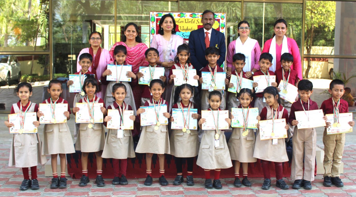 Distribution of ITO medals and certificates to Pre Primary kids