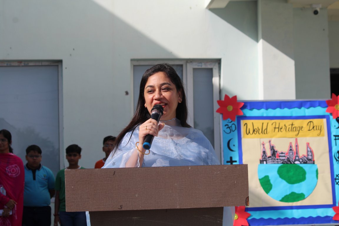 SPECIAL ASSEMBLY ON WORLD HERITAGE DAY