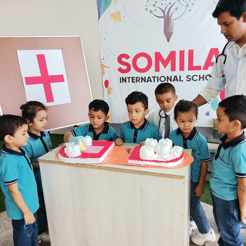 DOCTOR'S DAY CELEBRATION BY PRE- PRIMARY KIDS