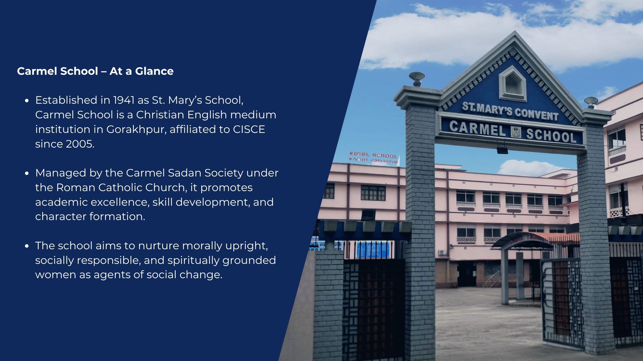 Carmel School, Gorakhpur