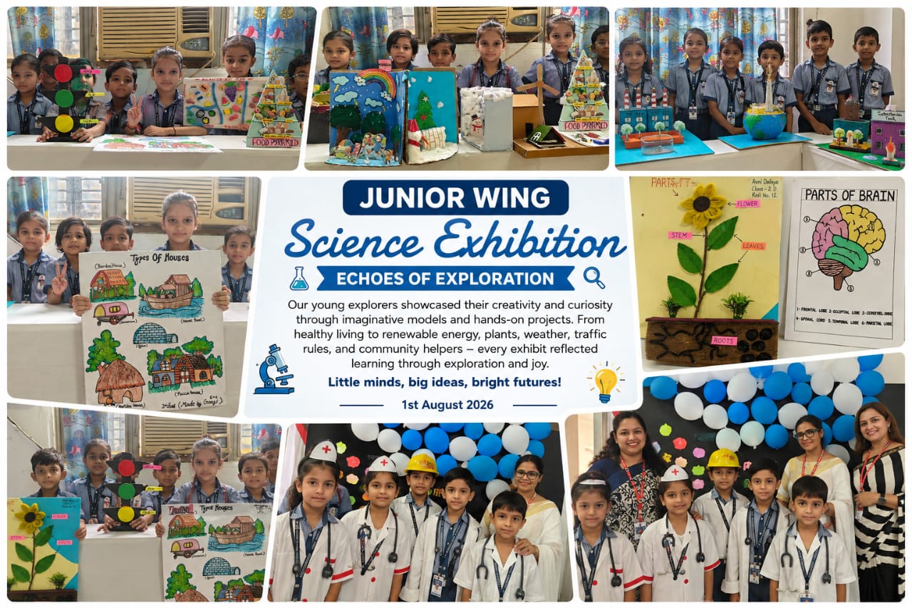 Junior Wing Science Exhibition – Echoes of Exploration