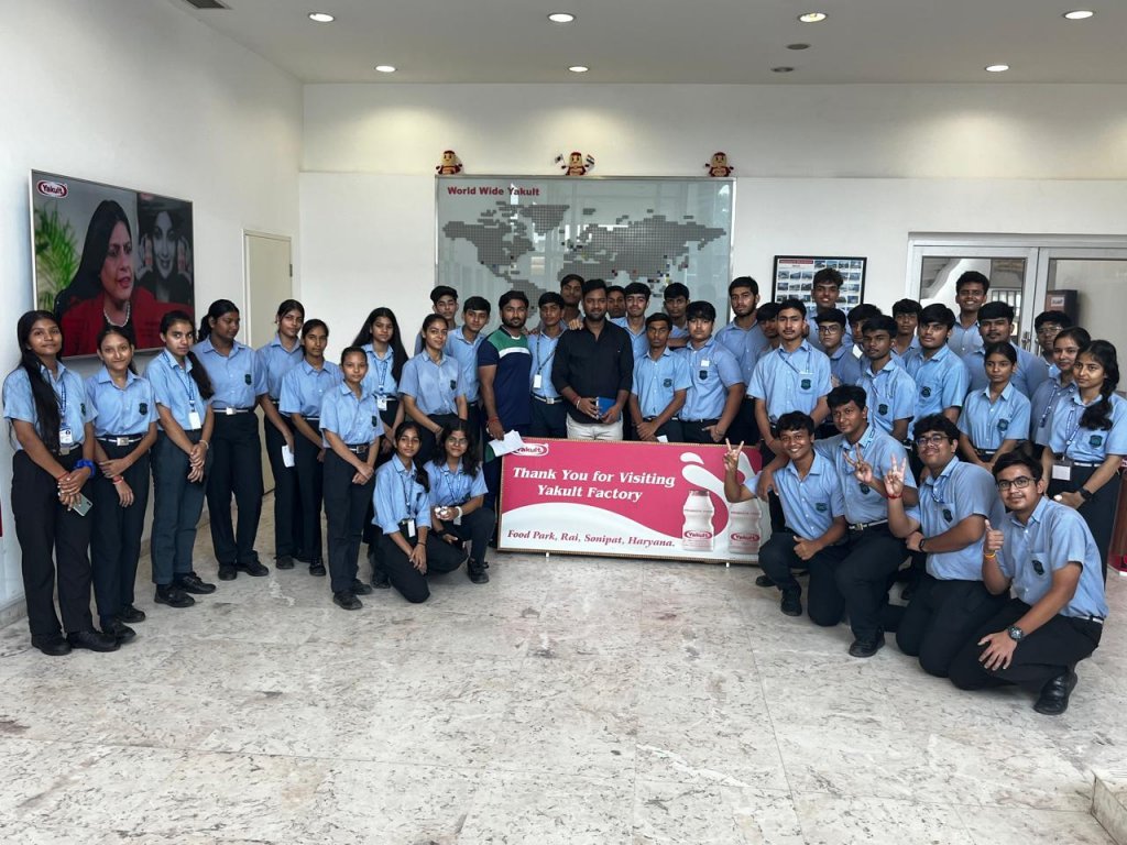 Exciting Visit to Yakult Manufacturing Unit!