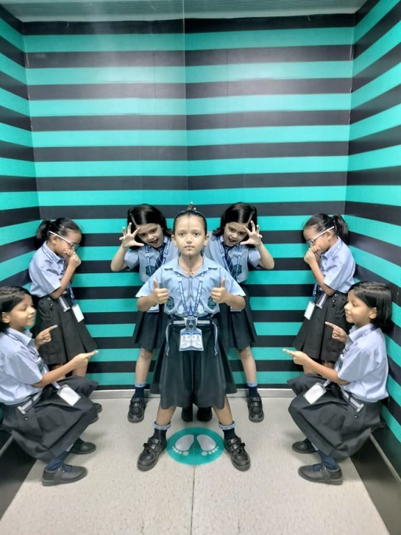 Visit to museum of illusion (Grade 1,2)