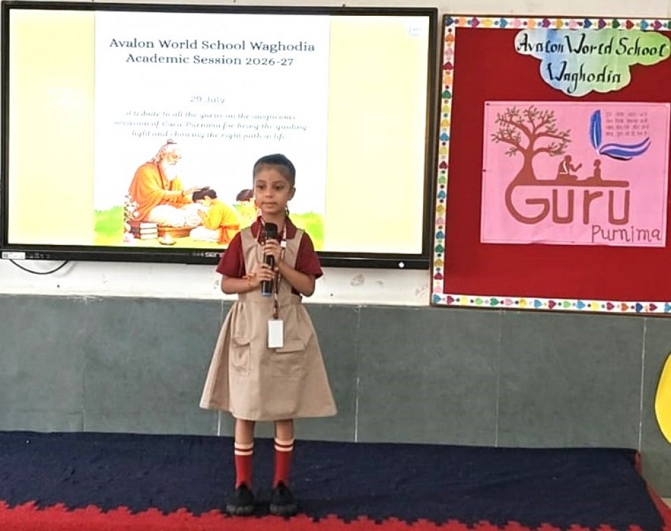 Guru Purnima Celebration of Pre-Primary Section