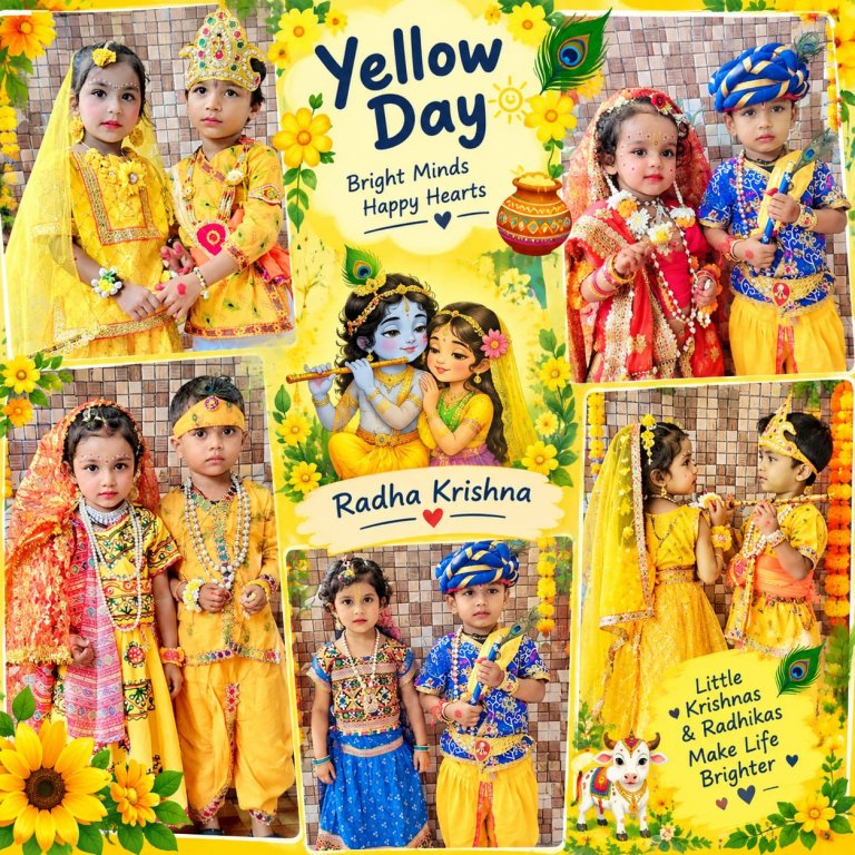 Yellow Day Radha Krishna : Nursery (03/09/2026)